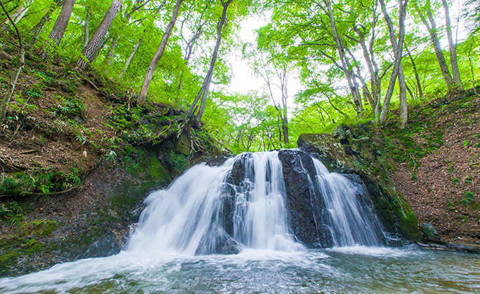 御堂新田の滝